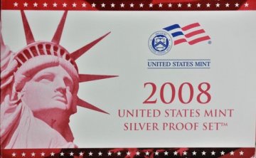 2008 U.S. Silver Proof Coin Set