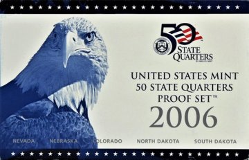 2006 U.S. State Quarter Proof Coin Set - Wholesale Price!