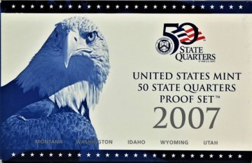 2007 U.S. State Quarter Proof Coin Set - Wholesale Price!