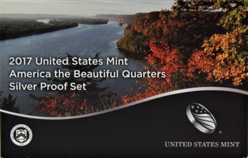 2017 America the Beautiful Silver Quarters Proof Coin Set