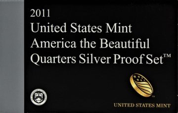 2011 America the Beautiful Silver Quarters Proof Coin Set