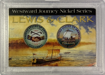 2004 Westward Journey Colorized Jefferson Nickel Set - Lewis & Clark Series