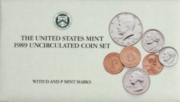 1989 U.S. Mint Coin Set