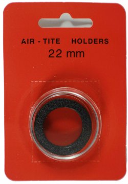 Air-Tite Coin Holders - 22 mm