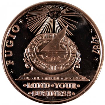 1 oz Copper Round - 1787 Fugio Cent Design