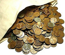 1909-1958 1,000-Coin Lincoln Wheat Cent Coin Bags - Superior Mix of Dates!