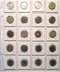 Vinyl Coin Pages - 20 Pockets