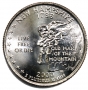 2000 New Hampshire State Quarter Coin - P or D Mint - BU