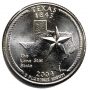 2004 Texas State Quarter Coin - P or D Mint - BU