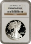 2003-W 1 oz American Proof Silver Eagle Coin - NGC PF-69 Ultra Cameo