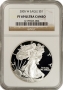 2005-W 1 oz American Proof Silver Eagle Coin - NGC PF-69 Ultra Cameo