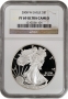 2008-W 1 oz American Proof Silver Eagle Coin - NGC PF-69 Ultra Cameo
