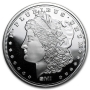 1 oz Silver Round - Sunshine Minting - Morgan Dollar Design (Mint Mark SI™)