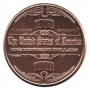 1 oz Copper Round - $1000.00 Grover Cleveland Federal Reserve Note Design