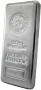 100 oz Silver Bar - Royal Canadian Mint (RCM) - .9999 Fine, Pressed - New