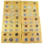 All 11 1955-1964 U.S. Silver Proof Coin Sets in Flat-Packs (includes 1960 Small Date)