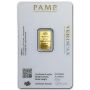 PAMP Suisse Lady Fortuna 2.5 gram Gold Bar - (Veriscan®, in Assay)