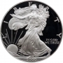 2000-P 1 oz American Proof Silver Eagle Coin - Gem Proof (w/ Box & COA)