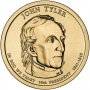 2009 John Tyler Presidential Dollar Coin - P or D Mint