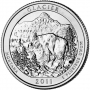 2011 Glacier Quarter Coin - P or D Mint - BU