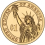 2011 James A. Garfield Presidential Dollar Coin - P or D Mint