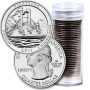 2011 40-Coin Vicksburg Quarter Rolls - P or D Mint - BU