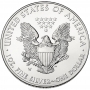 2015-W 1 oz American Burnished Silver Eagle Coin - Gem BU (w/ Box & C.O.A.)
