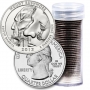 2013 40-Coin Mount Rushmore Quarter Rolls - P or D Mint - BU