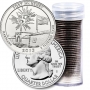 2013 40-Coin Fort McHenry Quarter Rolls - S Mint - BU