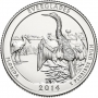 2014 Everglades Quarter Coin - P or D Mint - BU