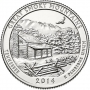 2014 Great Smoky Mountains Quarter Coin - S Mint 