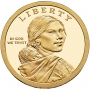 2014 Native American Proof Golden Dollar Coin - S Mint