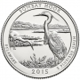 2015 Bombay Hook Quarter Coin - P or D Mint - BU