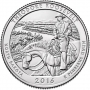 2016 Theodore Roosevelt Quarter Coin - S Mint - BU