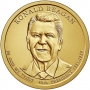 2016 Ronald Reagan Presidential Dollar Coin - P or D Mint
