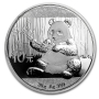 2017 30 gram Chinese Silver Panda Coin - Gem BU