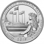 2019 American Memorial Quarter Coin - P or D Mint - BU