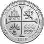 2019 San Antonio Missions Quarter Coin - P or D Mint - BU