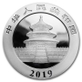 2019 30 gram Chinese Silver Panda Coin - Gem BU