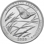 2020 Tallgrass Prairie National Preserve Quarter Coin - S Mint - BU