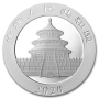2020 30 gram Chinese Silver Panda Coin - Gem BU