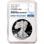 2021-W 1 oz Proof American Silver Eagle Coin - Type I - NGC PF-69 Ultra Cameo Early Releases