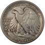 1938-D Walking Liberty Silver Half Dollar Coin - Extremely Fine