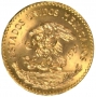 Mexican 20 Pesos Gold Coin - Random Date - BU