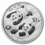 2022 30 gram Chinese Silver Panda Coin - Gem BU
