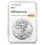 2023 1 oz American Silver Eagle Coin - NGC MS-70 Brown Label