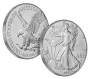 2024-W 1 oz Burnished American Silver Eagle Coin - Gem BU (w/ Box & COA)