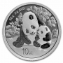 2024 30 gram Chinese Silver Panda Coin - Gem BU