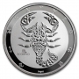 2024 Tokelau 1 oz Silver $5 Zodiac Series - Gem BU- Design Your Choice