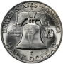 1960-D Franklin Silver Half Dollar Coin - Choice BU